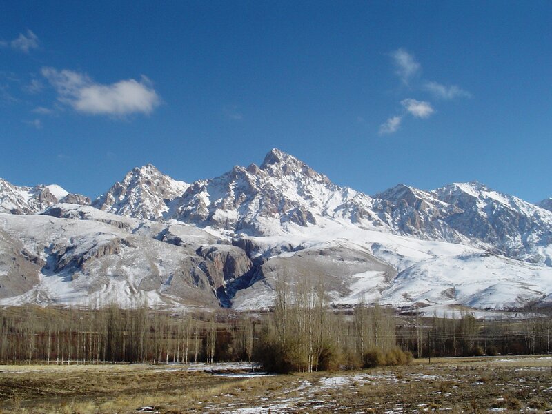 Scenic landscape of the Taurus Mountains